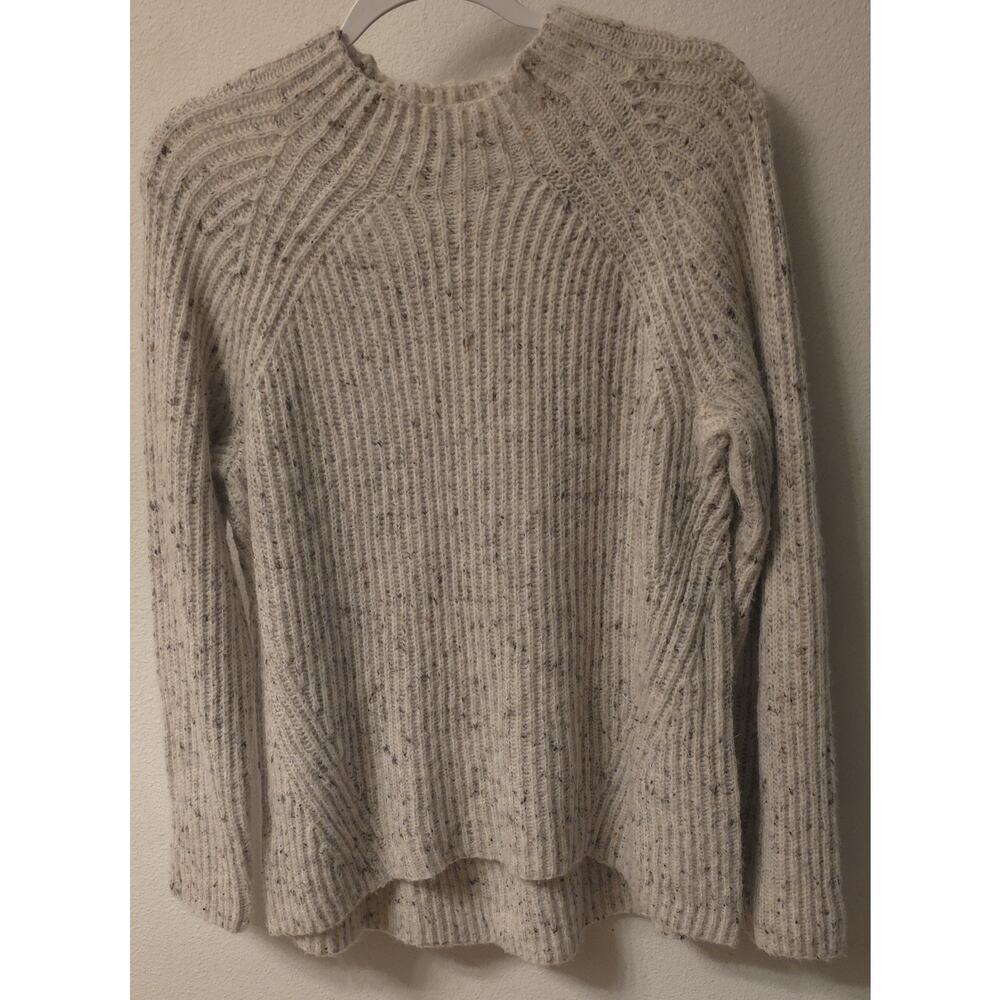 Madewell sweater Wool Blend Roll Neck Size Lg Cozy